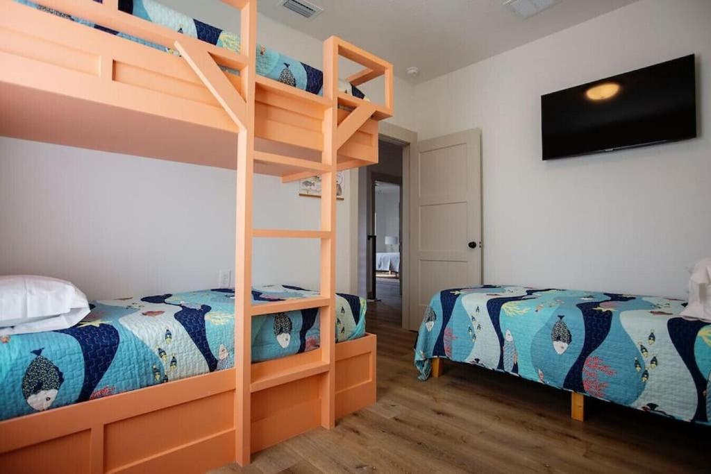 Willa Coral Reef - Brand New Build, Pet Friendly, Private Pool! Sleeps 9! Panama City Beach Zewnętrze zdjęcie
